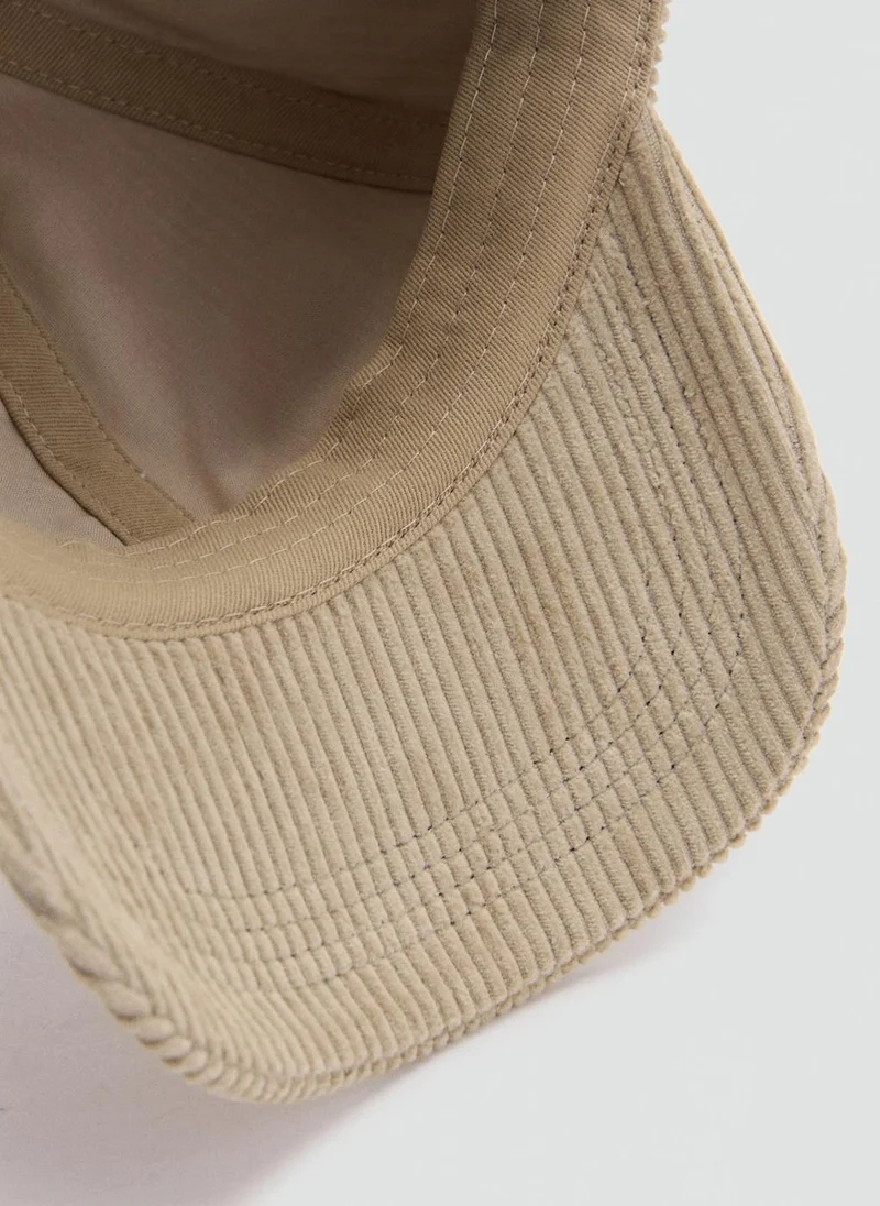 Mango Man  Corduroy cap for Men | Best Price UAE